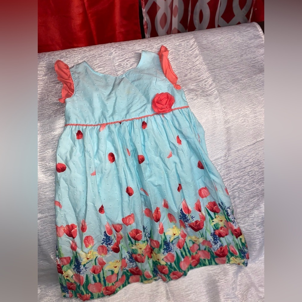 Penelope Mack Blue Pink Dress